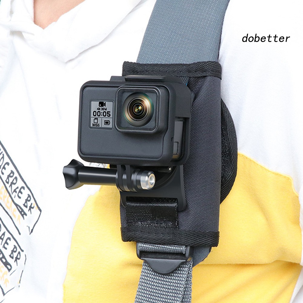 Kẹp Giữ Camera Hành Trình Gopro / Osmo Có Thể Xoay 360 Độ Tiện Dụng | BigBuy360 - bigbuy360.vn