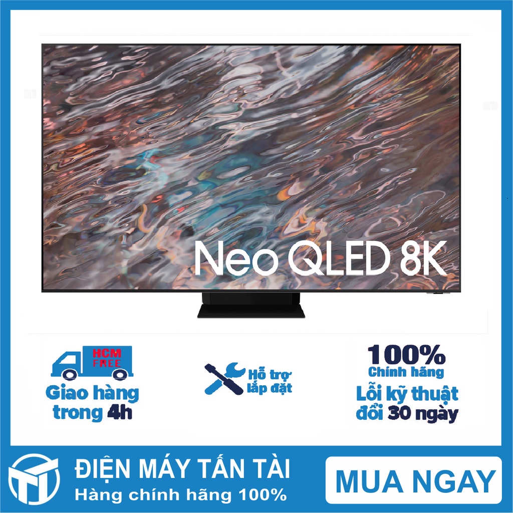 Smart Tivi Neo QLED 8K 75inch Samsung QA75QN800A  , Hệ điều hành TizenOS 6.0 , Remote thông minh, GIAO HÀNG MIỄN PHÍ HCM