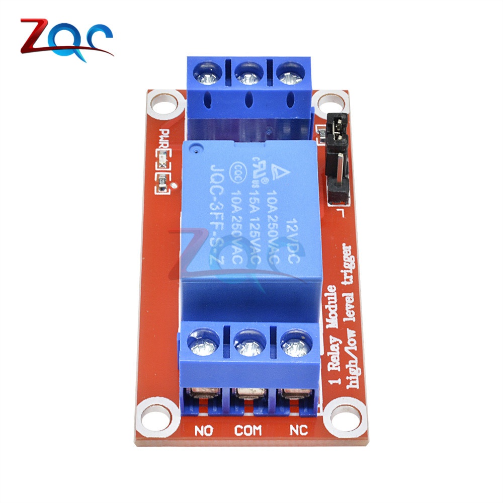 Bảng Mạch Rơ Le 1 Kênh Hỗ Trợ Kích Hoạt Mức Thấp Cho Arduino