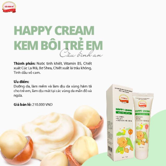 Kem bôi da trẻ em Cầu Bình An