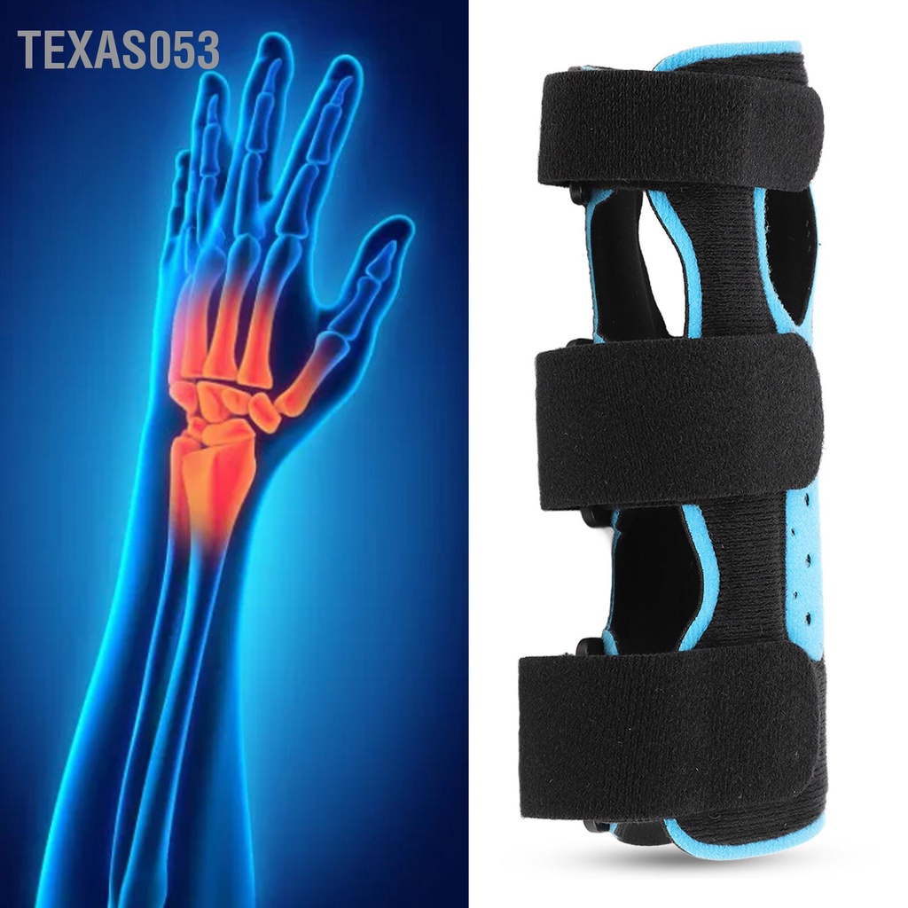 Texas053 Hỗ trợ cổ tay Thiết kế tiện dụng vừa phải Giảm đau Nẹp đa chức năng cho bệnh viêm khớp bong gân Viêm