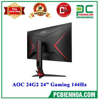 Màn Hình Gaming AOC 24G2 – 144hz, 1ms, IPS, AMD FreeSync