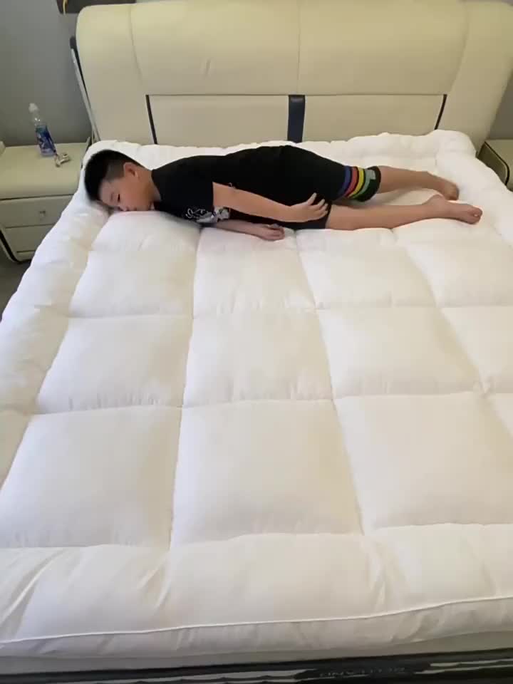 Nệm ký túc xá tấm dày 10cm TOPPER nệm cao cấp đệm trải sàn sợi bông siêu thoáng khí đầy đủ size | BigBuy360 - bigbuy360.vn