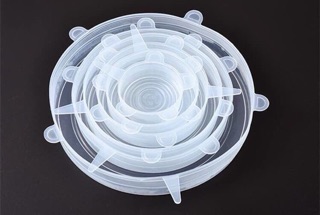 Bộ nắp silicon bọc thức ăn