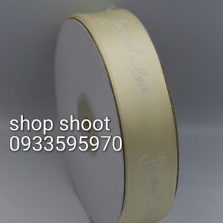 RUY BĂNG LỤA 3 PHÂN CHỮ forerver you