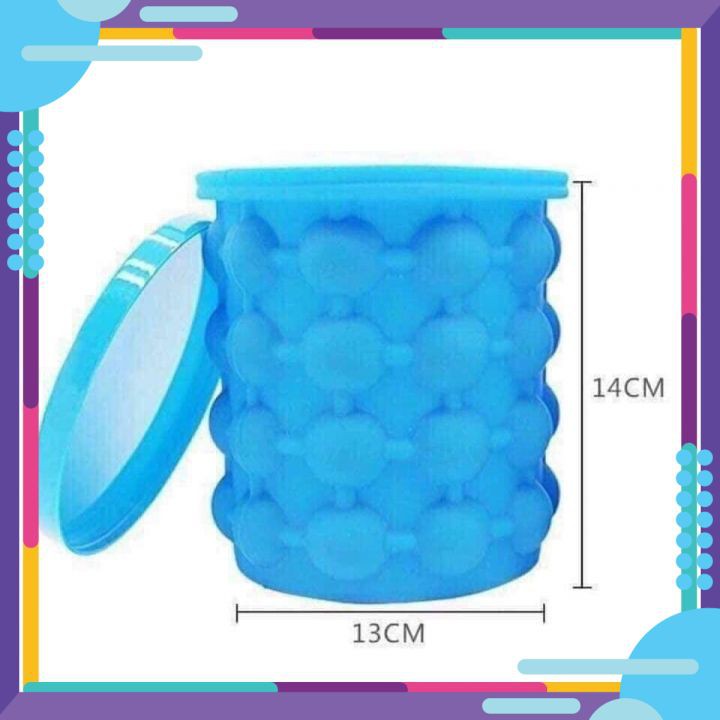 Cốc làm đá silicon 🎁[ FREE SHIP ] 🎁tiện lợi dễ sử dụng