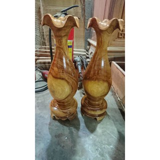 lục bình gỗ hương ,tì bà gỗ hương cao 41cm