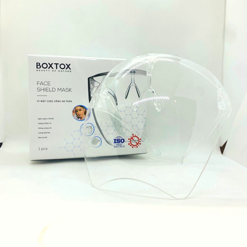 Kính chống giọt bắn Boxtox (Face Shield Mask) chất lượng quốc tế.