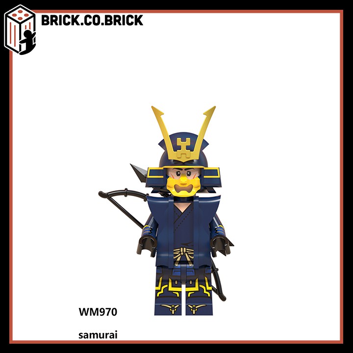 WM6090 - Đồ chơi lắp ráp minifigure nhân vật Samurai William trong tựa game Nioh