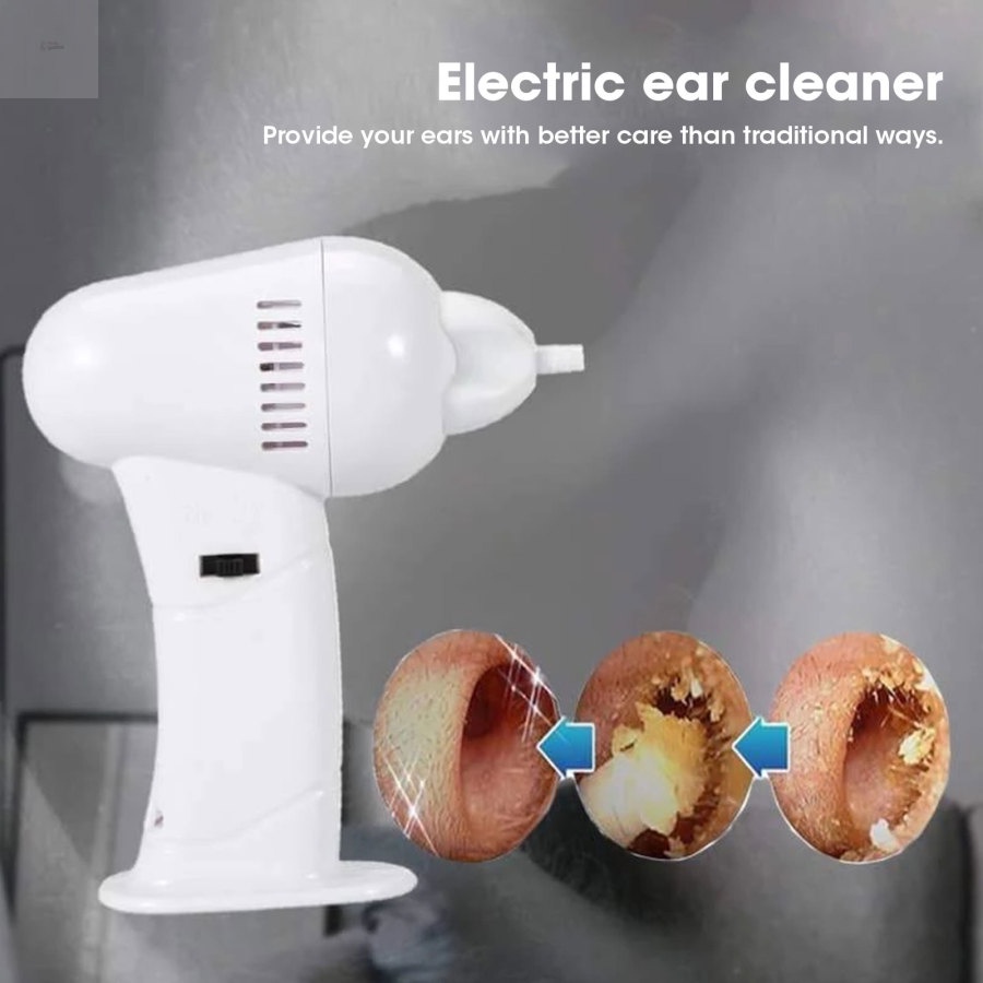 Máy Hút Ráy Tai Bằng Điện Không Gây Đau Thiết Kế Nhỏ Gọn Tiện Dụng