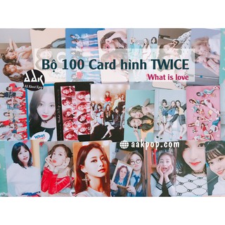 [TWICE] Bộ 100 card hình TWICE (Tặng kèm sổ card)