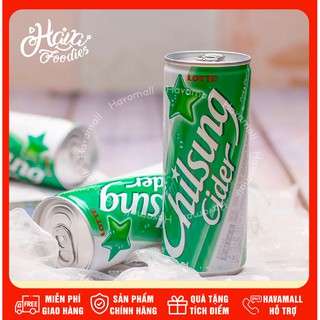 [HÀNG CHÍNH HÃNG] Nước Giải Khát Soda Vị Chanh Chilsung Cider 250ml