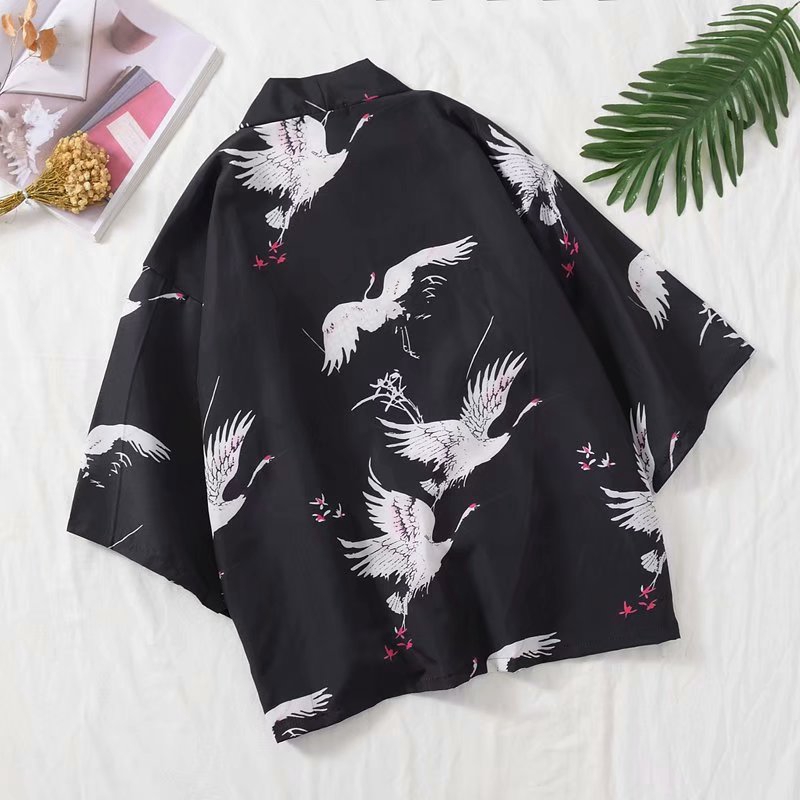 New Animal Print Fashion Casual Short Sleeve Shirt