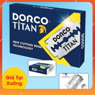 Hộp lưỡi lam siêu bén dorco titan 100 cái