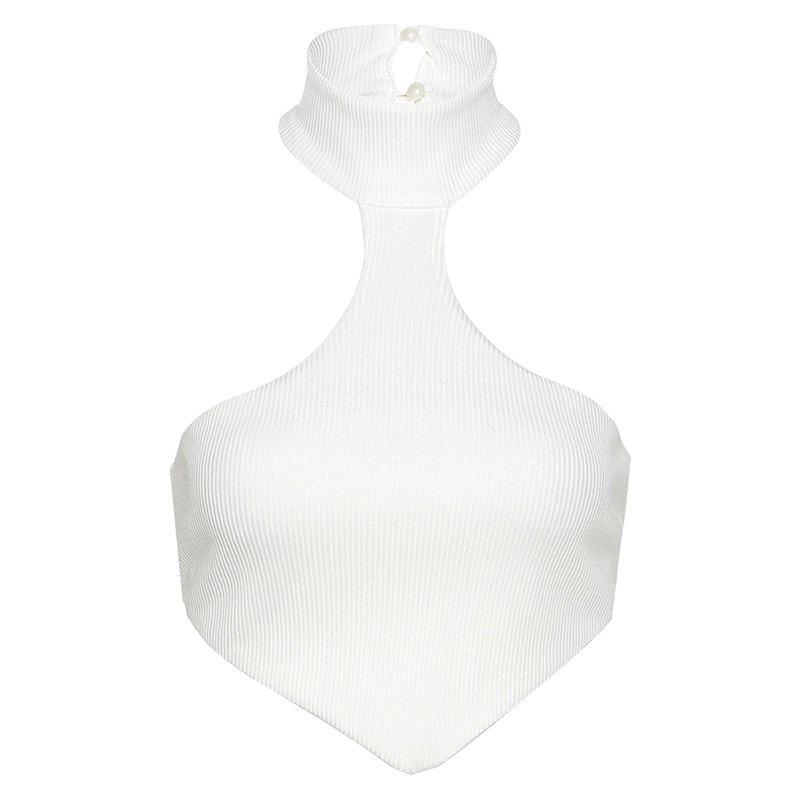 Áo Tank Top Hở Vai Thiết Kế Lệch Tà Cá Tính Cho Nữ | BigBuy360 - bigbuy360.vn