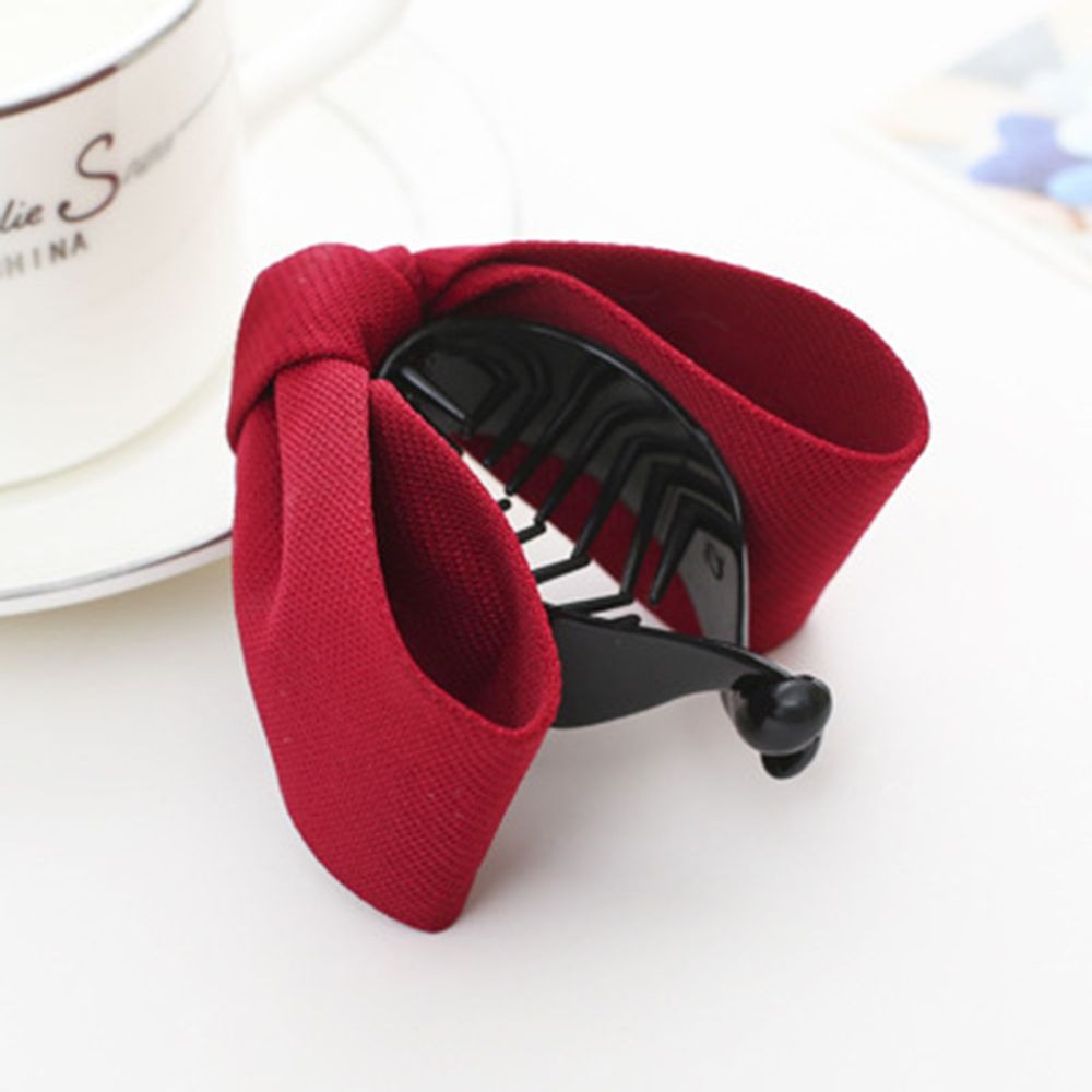 Kẹp tóc kiểu hình nơ xinh xắn phong cách hàn quốc dành cho nữ