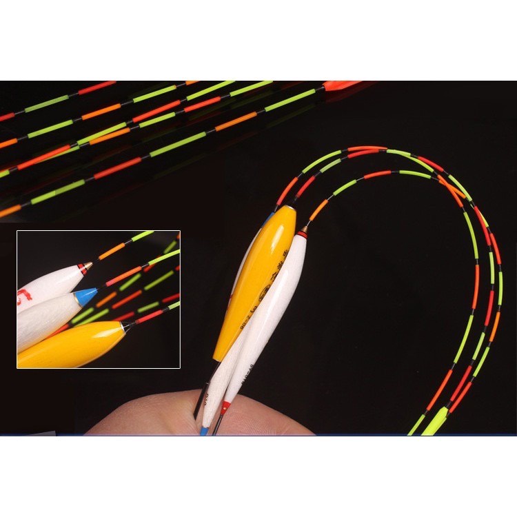 Hộp đựng phao câu đài XÁM 45cm [6 Phao Câu Ngày] Phao Cao Cấp