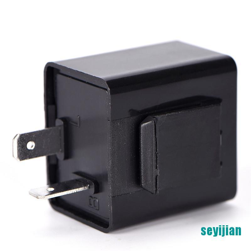 Rơ Le Đèn LED Nhấp Nháy Tín Hiệu 12V 2 Pin Cho Xe Máy