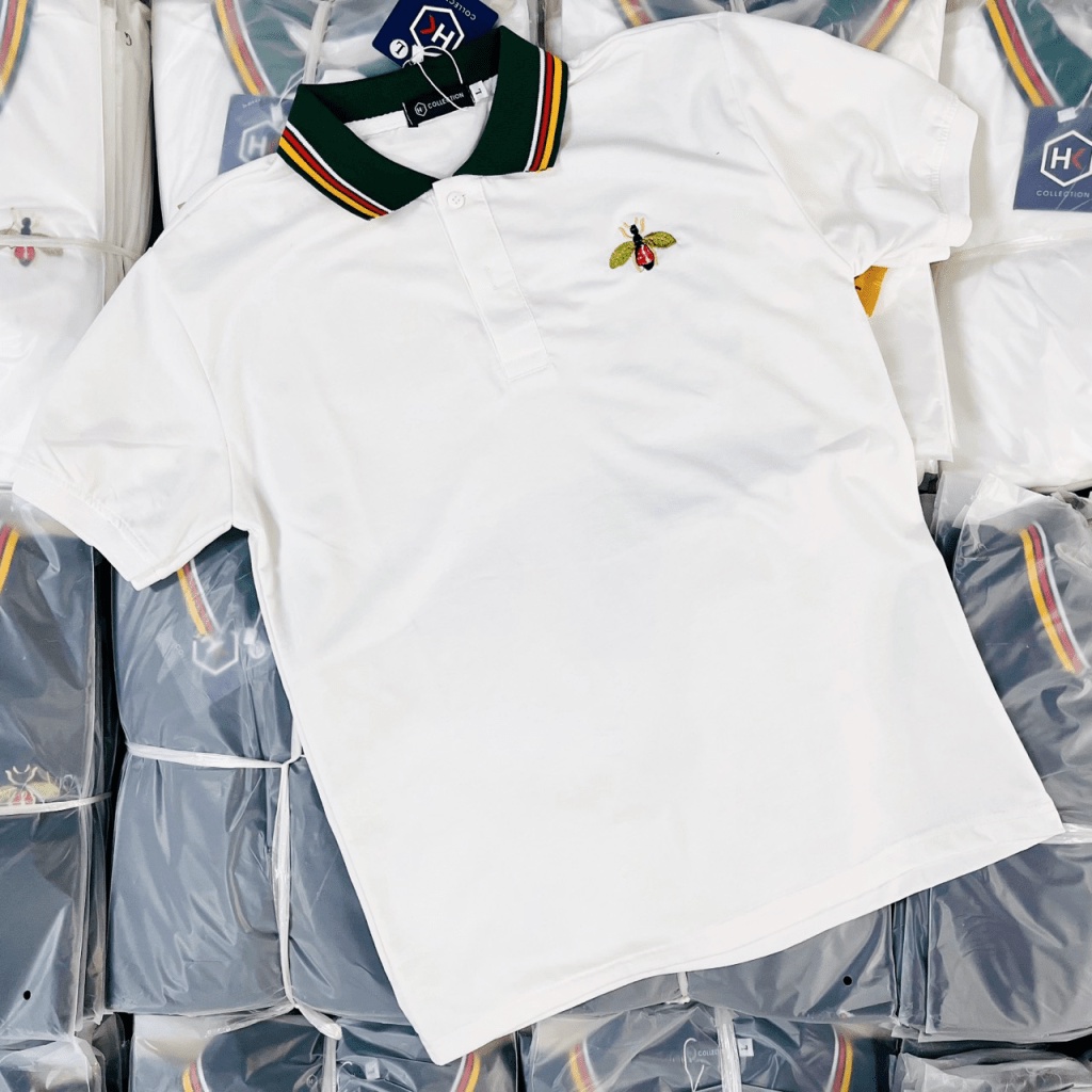 (HCM) ÁO THUN NAM NỮ CỔ BẺ TAY NGẮN THỜI TRANG NAM LUXURY ĐẲNG CẤP HÀN QUỐC HOTTREND KOKO MI FASHION