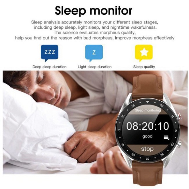 GIÁ HỜI Đồng hồ thông minh Microwear L7 - Nghe gọi, quay số trực tiếp qua bluetooh, hỗ trợ đo nhịp tim, đẩy thông báo ứn