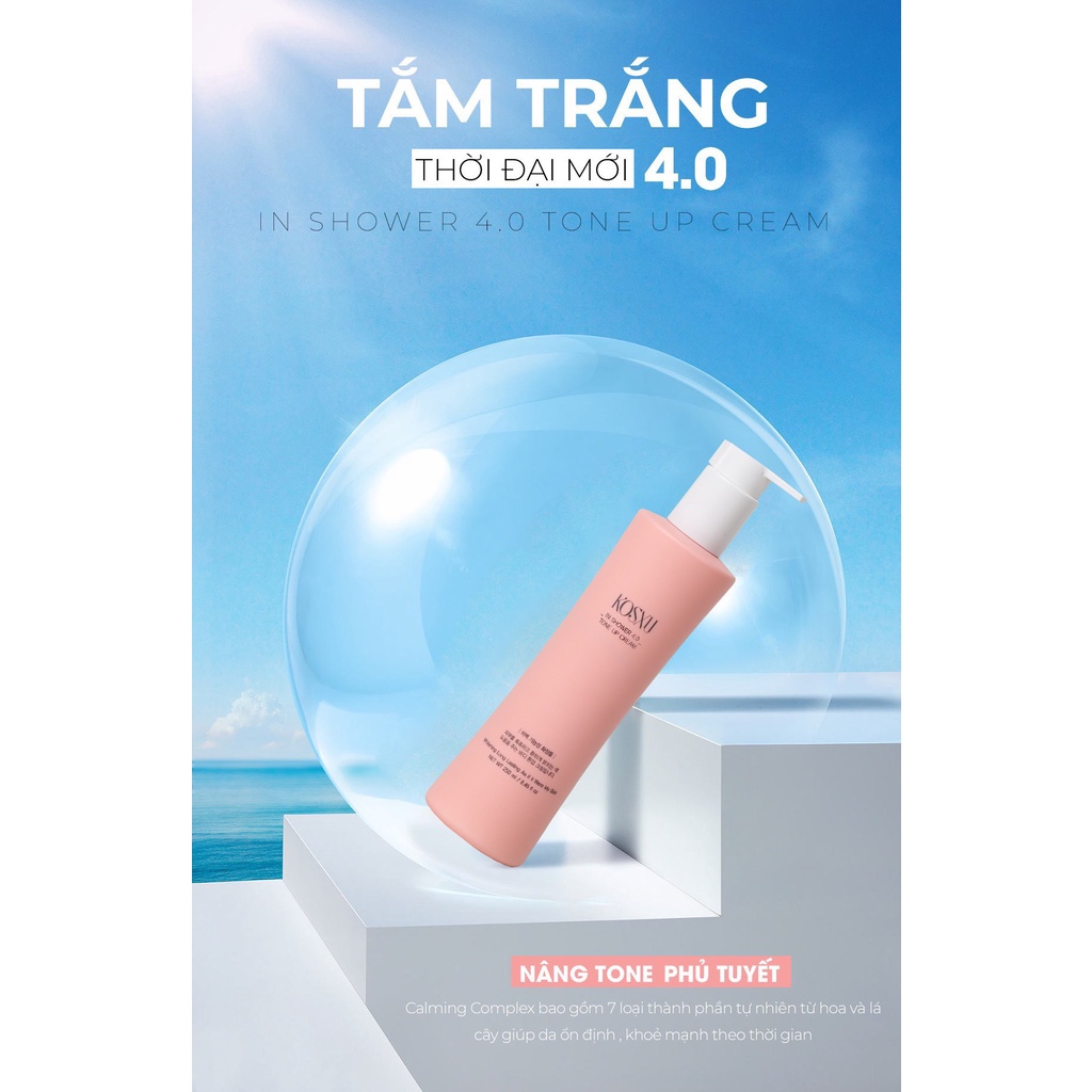 TẮM TRẮNG KOSXU Phiên Bản Mới Nhất