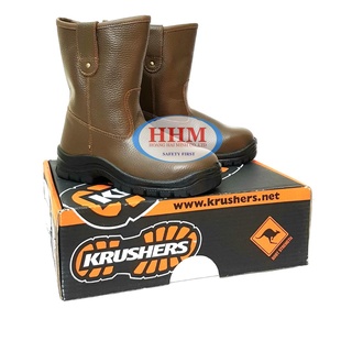 Ủng da bảo hộ cao cấp Krusher Texas