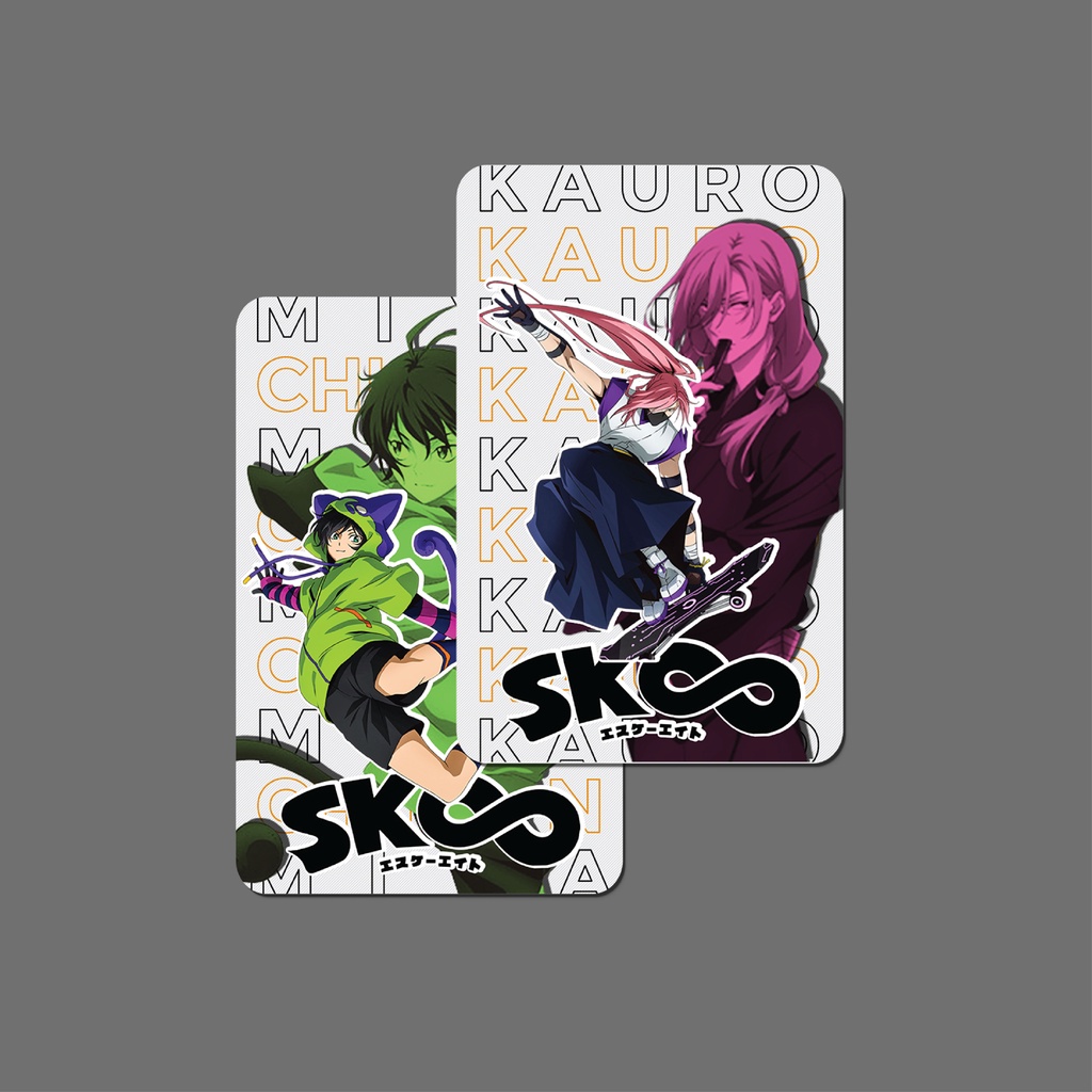 [ PHOTOCARD ] Thẻ Card Bo Góc Anime SK8 the Infinity Vol. I - Giấy Bìa Cứng - Có Màng Cán