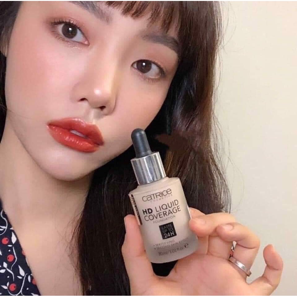 Kem nền Catrice HD Liquid Coverage Foundation 020 CS125-HÀNG CHÍNH HÃNG