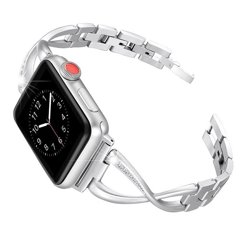 Dây đeo đồng hồ thích hợp cho Apple Watch 4 3 2 1 (38Mm 40mm 42mm 44mm)