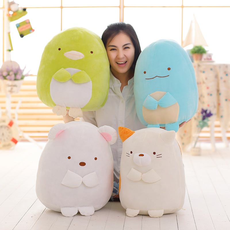 gấu bông chăn sumikko GBC13 dễ thương cute gối kèm chăn lông thêu