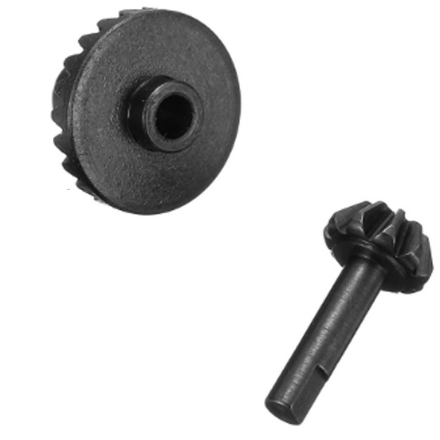 Bánh răng kim loại màu đen dùng thay thế cho các loại xe điều khiển từ xa WPL B24 B36 C14 C24 MN D90 D99 MN99S