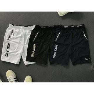 Quần Short Nam thun túi khóa kéo