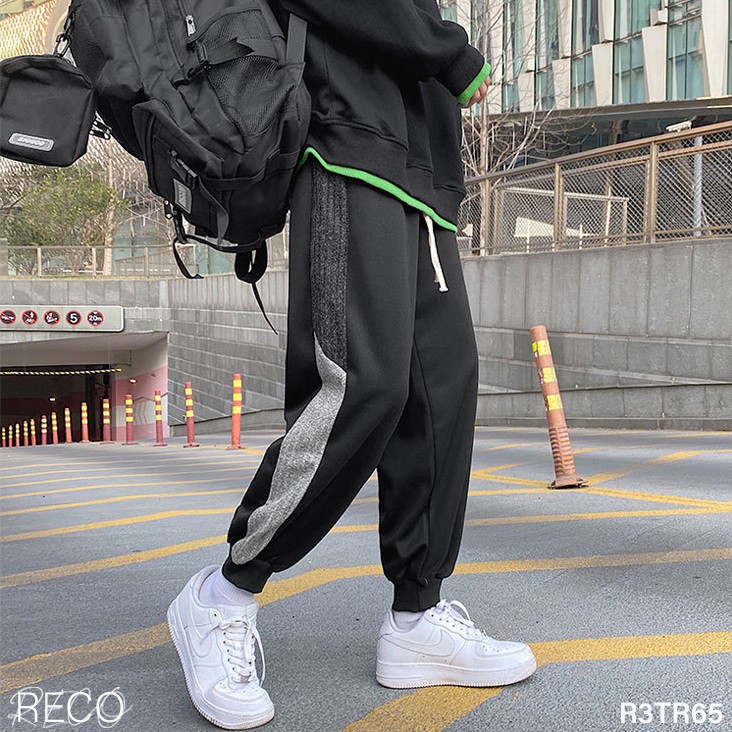 Quần vải nam Hàn Quốc cao cấp dáng rộng Trousers Loose R3TR65 Unisex