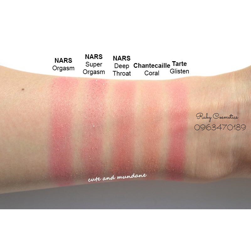 Phấn Má Hồng Nars - Tone Orgasm & Deep Throat (Mini size 3,5g & Full size 4,8g) | BigBuy360 - bigbuy360.vn