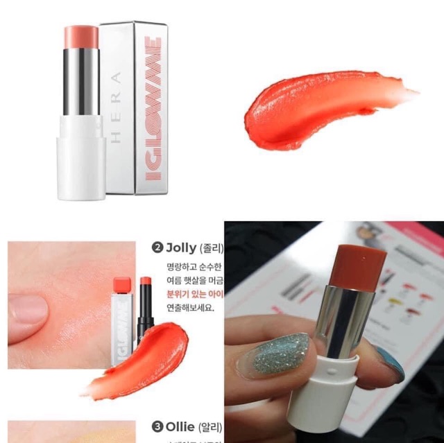 Má hồng, phấn mắt Hera Glow Me Color Glow Stroke Cheek &amp; Eye