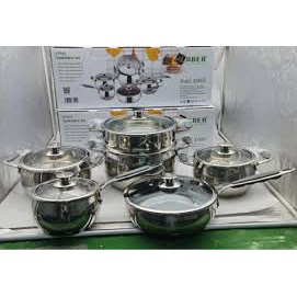 Bộ nồi inox  6 món Arber AN06V