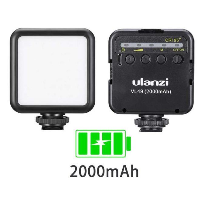 Đèn led video mini VL49 Ulanzi cho điện thoại