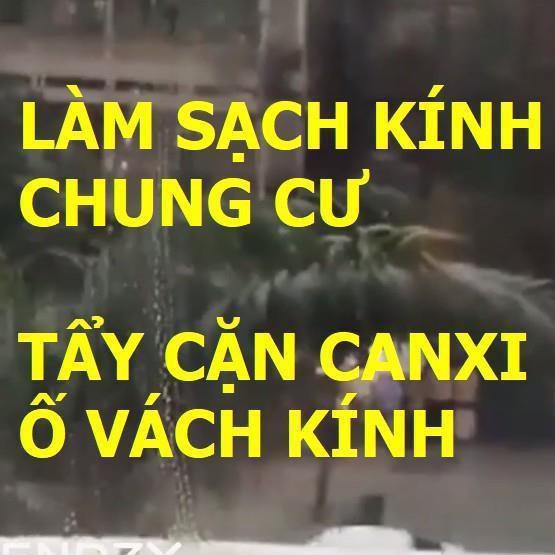 [Chinh hang] Bột tẩy rửa vách kính BKF - Tẩy cặn canxi vách tắm đứng - Vách kính chung cư - Ố vách kính