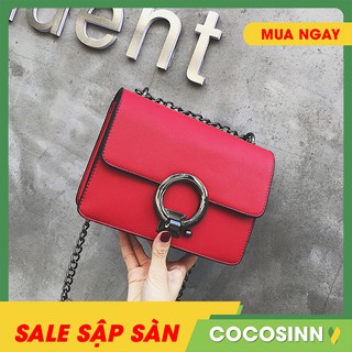 [SALE SẬP SÀN] Túi Đeo Chéo Da Đẹp 4 Màu CS9709