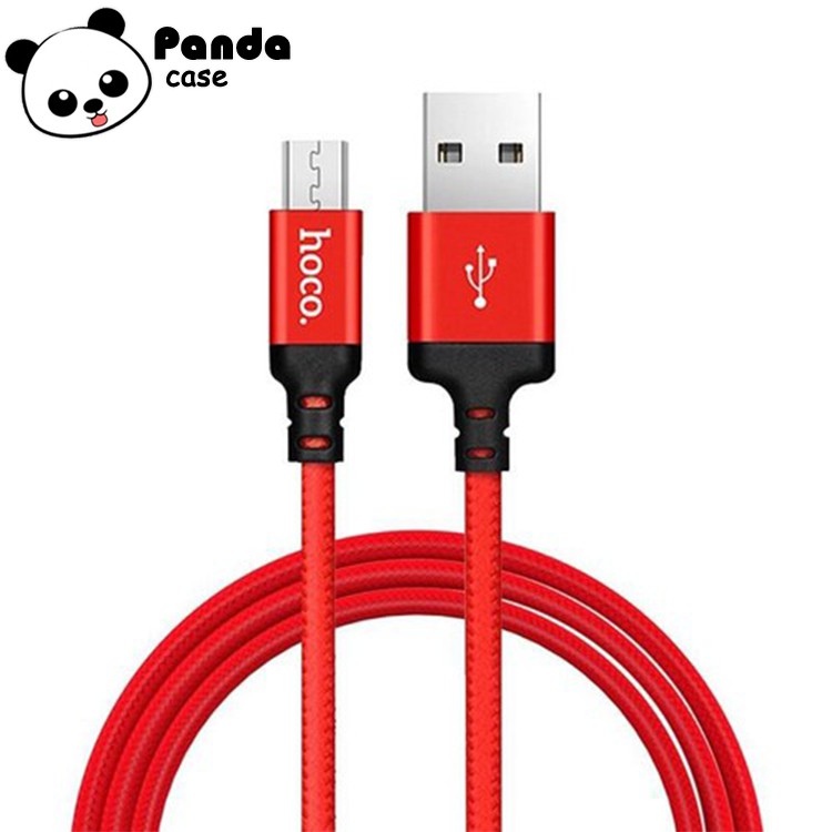 Dây Cáp Sạc Hoco X14 Micro USB Cable Chính Hãng Cho Samsung, Oppo, HTC,... bọc dù siêu bền