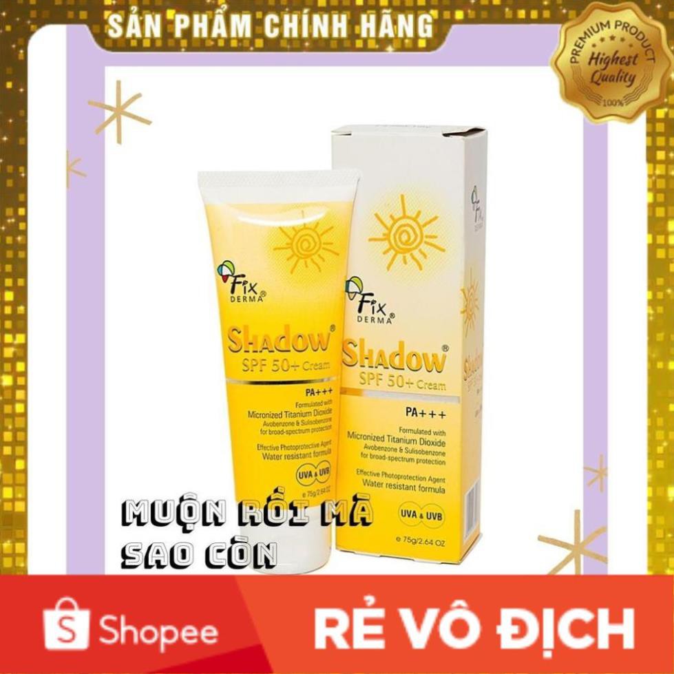 Kem Chống Nắng Fixderma Shadow SPF 50+ (75g)