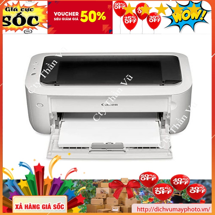 Máy in đơn sắc Canon LBP 6030w mới bảo hành uy tín INECO