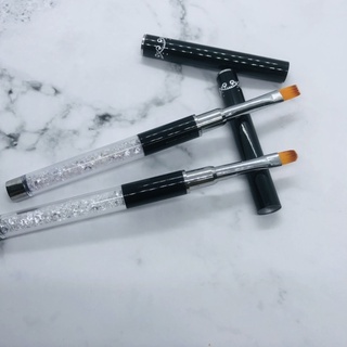 Cọ Đắp Gel Đầu Tròn Cán Đá làm nail
