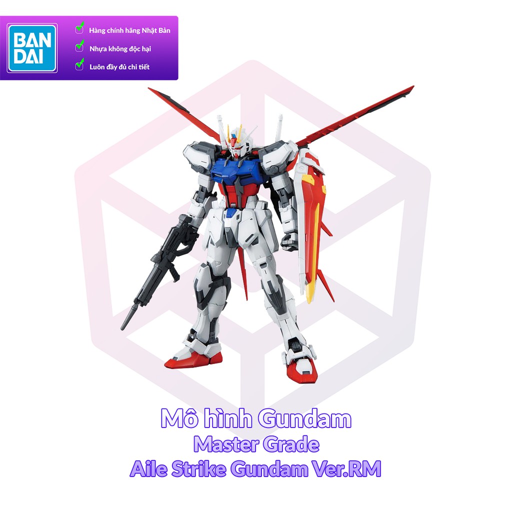 Mô Hình Gundam Bandai MG Aile Strike Gundam Ver.RM 1/100 MS Gundam SEED [GDB] [BMG]