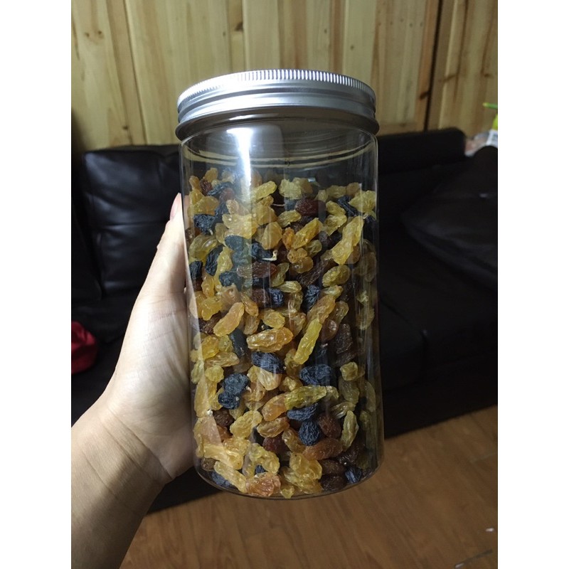 HỘP 500G NHO SẤY KHÔ TỰ NHIÊN