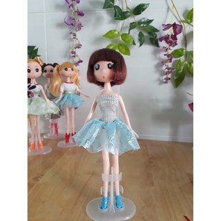 Búp bê chibi 23-26cm chân dài thay đồ được tóc xinh
