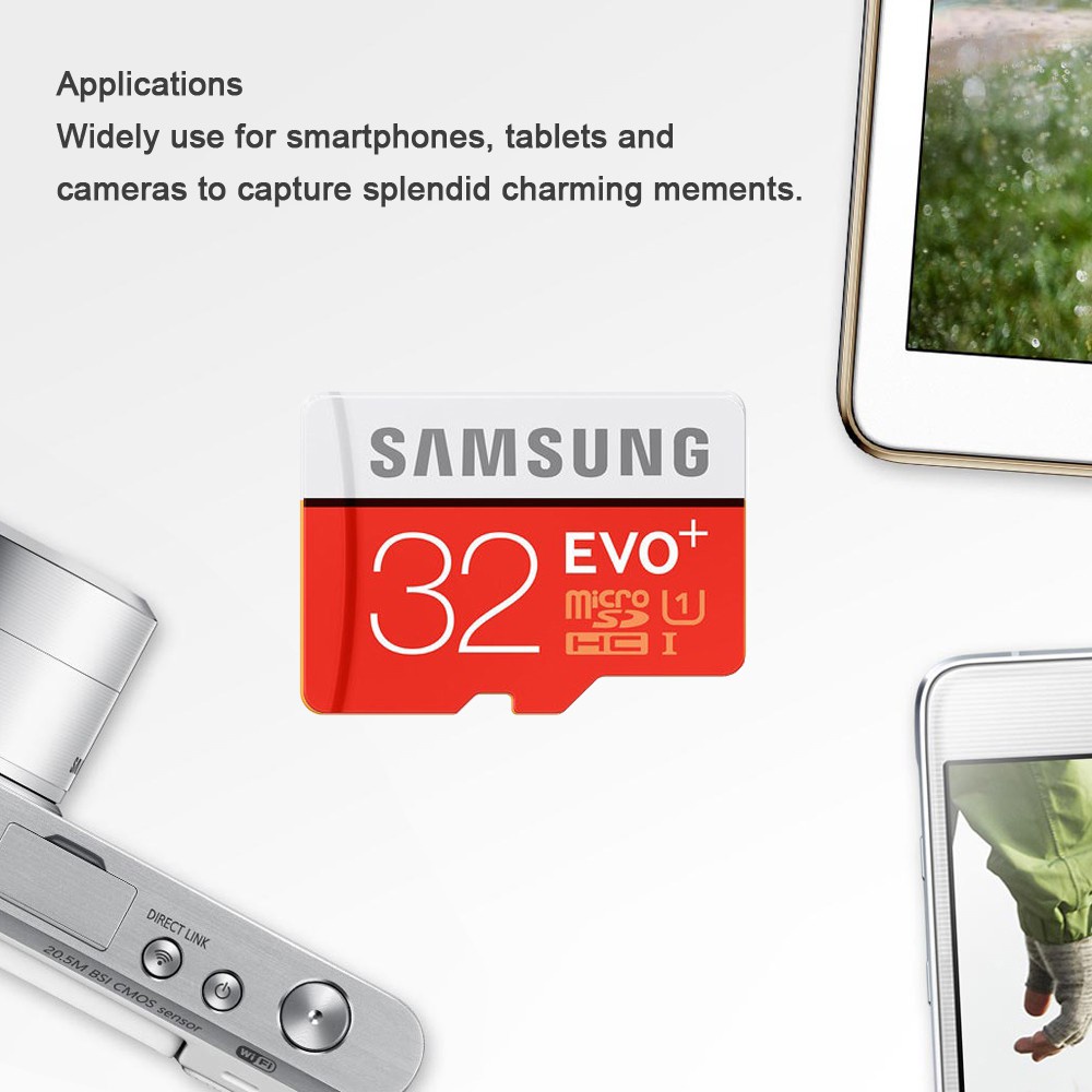 Thẻ nhớ MicroSDHC Class10 tốc độ cao 80MB/S chất lượng cao dung lượng 32GB 64GB 128GB 256GB 512GB