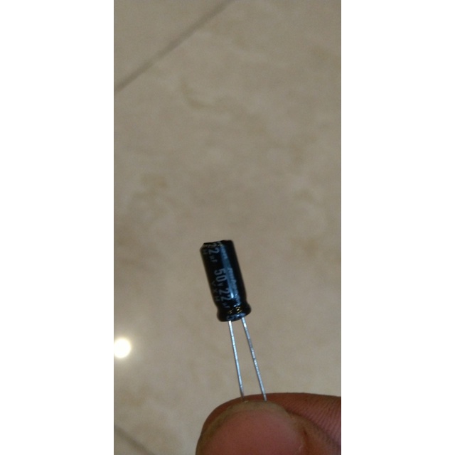 Combo 10 Tụ Rubycon YXH 22UF 50 V 105c size 4*5