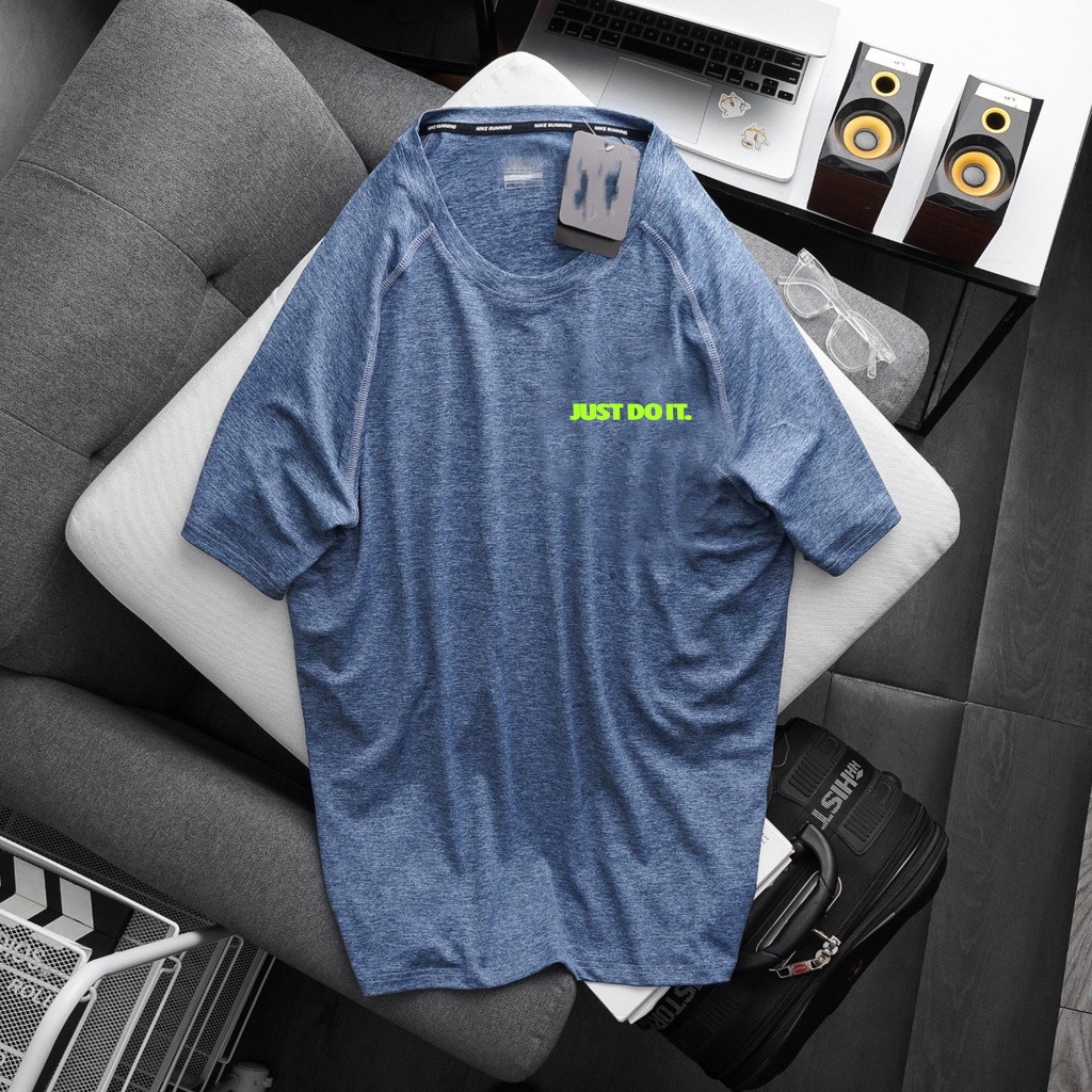 Áo thun nam thể thao bigsize - thun đốm in 80-130kg jus t