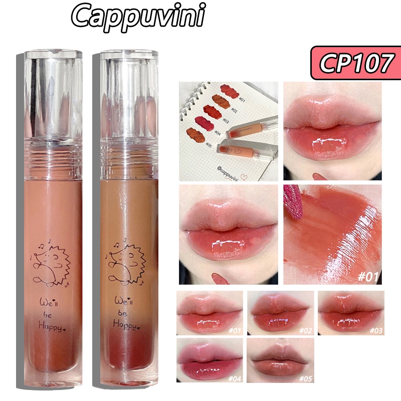 Son bóng CAPPUVINI tráng gương mọng nước lấp lánh thời trang